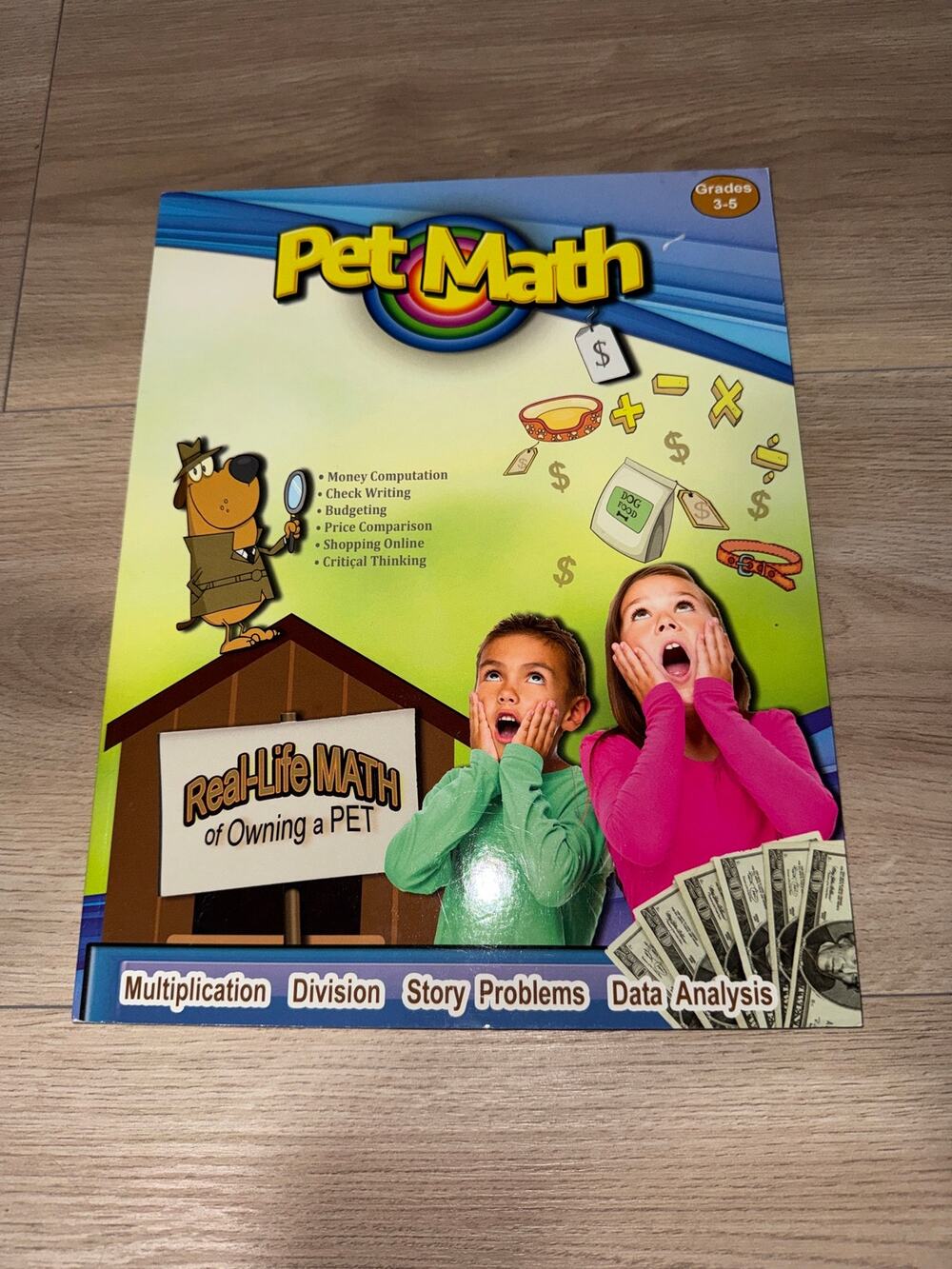 Times Tables Pet Math Workbook